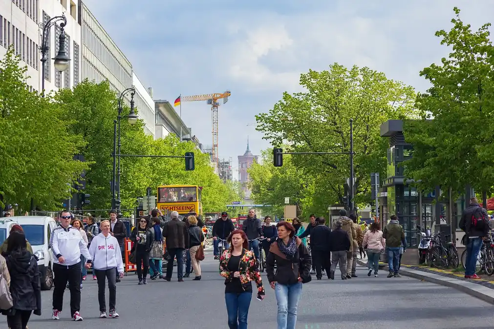 Avenue Unter den Linden à Berlin